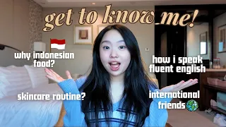 marina tasha q&a 🐣 how I learned english, why I chose Indonesian food + more ✨