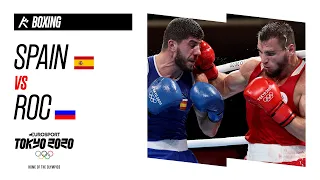 SPAIN vs ROC | Men's Light Heavy Boxing - QF Highlights | Olympic Games - Tokyo 2020