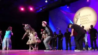 Ernie Stevens Jr Performs with Chumash Dancers