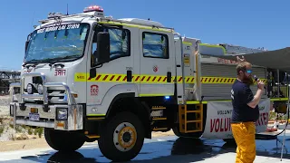 Fire Truck Burnover Drill Demonstration - Bushfire Community Day - 30 Oct 2021