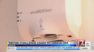 TikTok challenge leads to vandalism at Wake County schools