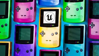 Create a Photoreal GameBoy Color in Unreal Engine | Full Workflow