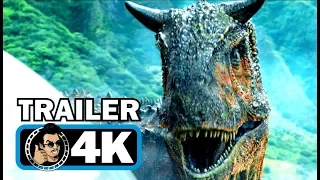 JURASSIC WORLD 2 Official Trailer #1 (4K ULTRA HD) Chris Pratt Dinosaur Movie 2018