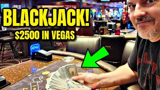 $2,500 Blackjack Challenge - Can JV Keep Beating The Casino?