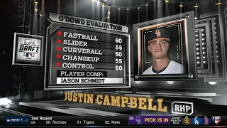 Guardians Draft RHP Justin Campbell from Oklahoma St with 37th pick (1st Rd Comp) in 2022 MLB Draft