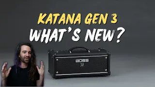 BOSS Katana Gen3 Head | What's New?