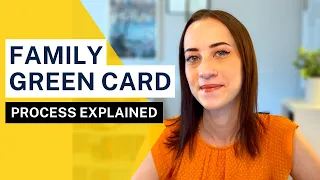 GREEN CARD STEPS | Green Card Through Family - Steps | how to get a green card