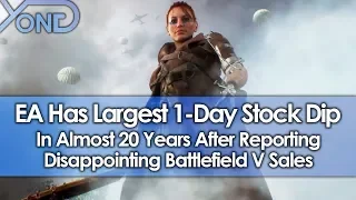 EA Has Largest 1-Day Stock Dip in Almost 20 Years After Reporting Disappointing Battlefield V Sales
