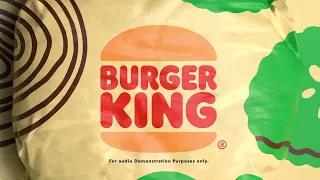 The official rebrand introduction Burger King: Music Composed by Viva