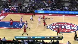 Philadelphia 76ers @ Detroit Pistons Full Game Recap 15.04.13 NBA Highlights 2013