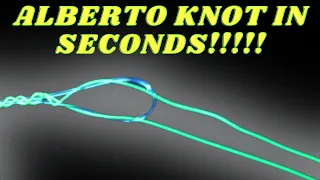 How To Tie The Alberto Knot In Under 50 Seconds #Shorts
