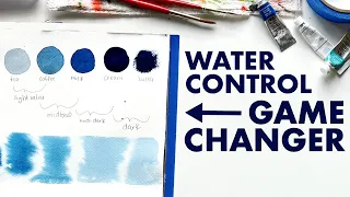 The answer to water control problems when using watercolor.