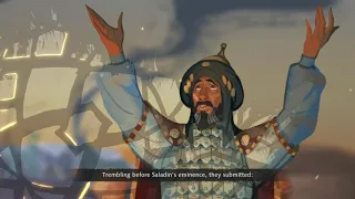 age of empires IV dlc the sultan ascend  campaign part 5 : the battle of  mansurah