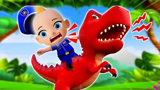 A Day in Dinosaur World 🦖| Dinosaur Song | NEW✨ Nursery Rhymes & Funny Cartoon For Kids