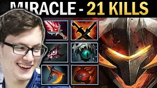 Chaos Knight Dota Gameplay Miracle with 21 Kills and Tarrasque