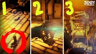 Every NEW SECRET in Bendy Chapter 1-3 Remastered! (BATIM 2018 Updates)