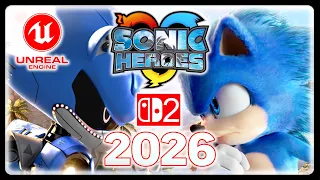 Sonic Heroes Remake Still Being Considered, To Be Sold Alongside Sonic Movie 4 Metal Sonic???
