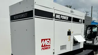 45 kva Multiquip Whisperwatt diesel generator ITEM# 121036