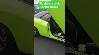 Would You Install Lambo Doors On a Mustang Camaro or Challenger