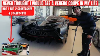 A TRIP TO "LAMBO HEAVEN" 1 OF 3 VENENO COUPE, 2 NEW COUNTACHES, 2 SIAN'S & A 1 OF 19 SIAN ROADSTER🤯🔥