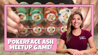 Pokerface Ash Meetup Game - Poker Vlog #49