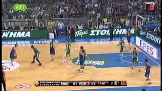 Panathinaikos-Barcelona Euroleague 65-63 2013