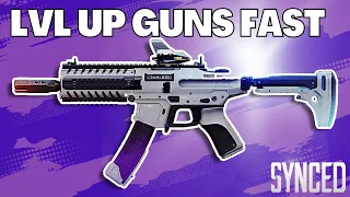 FASTEST WAY TO LEVEL WEAPONS ON SYNCED! [NO JOKE!]👀