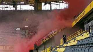 Borussia Dortmund II vs. HFC Chemie - 23.04.2022 - Anpfiff mit Special Effects