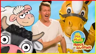 Old MacDonald Had A Farm - Nursery Rhymes & Kids Songs - The Mik Maks