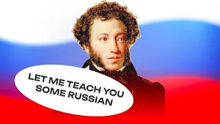 Learning Russian from Pushkin's poem