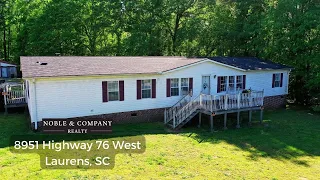 8951 Highway 76 West, Laurens, SC. MLS130683. Listed by Noble & Company Realty.