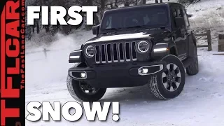 Does the New Jeep Wrangler JL Pass or Fail The Snow Test?