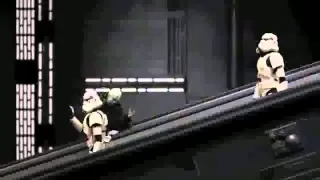 robot chicken star wars Emperor Escalator