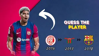 GUESS THE PLAYER BY THEIR TRANSFERS - SEASON 2023/2024 | QUIZ MAD FOOTBALL 2024