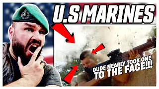 British Marine Reacts To U.S. Marines in Combat!