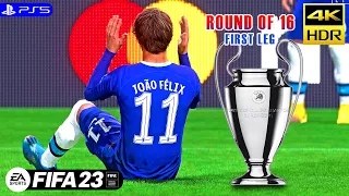 FIFA 23 - Dortmund vs Chelsea - UEFA Champions League Round of 16 Match | PS5 Gameplay | 4K HDR
