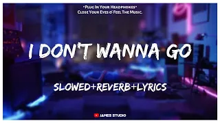 Alan Walker - I Don't Wanna Go [Slowed+Reverb+Lyrics] ft. Julie Bergan || Lo-fi Song