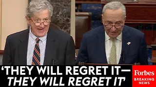 MUST WATCH: John Kennedy Issues Blunt Warning To Schumer, Democrats Over Mayorkas Impeachment