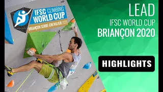 IFSC World Cup Briançon 2020 || Lead finals highlights