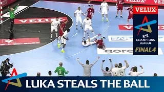 PSG celebrate reaching the final | VELUX EHF FINAL4