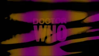 Doctor Who's 1963 intro, in color!