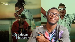 T-sean feat TBwoy -Broken Hearts (Reaction)