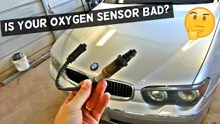 HOW TO KNOW IF OXYGEN SENSOR IS BAD demonstrated on BMW