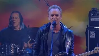 Sting performs "Message In A Bottle"