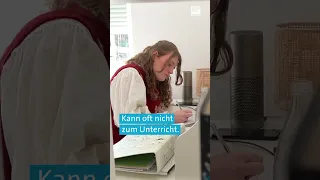 Kranke Schülerin nimmt per Avatar-Roboter am Unterricht teil | #Shorts | BR24