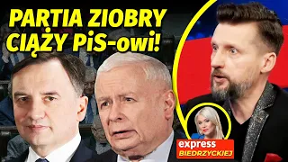 Partia ZIOBRY CIĄŻY PiS-owi! Dr hab. Słomka: Kaczyński MOŻE ZRZUCIĆ Suwerenną Polskę z SAŃ