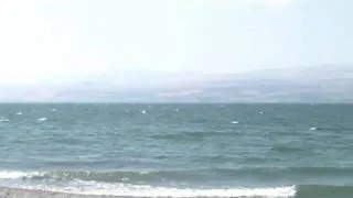 kitesurfing , sea of galilee