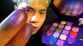 Jeffree Star Palette on Yo Screen 👁️ Realistic ASMR • Korean Makeup Roleplay