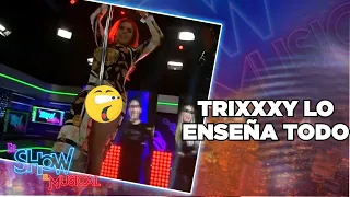 ¡Se le ve todo a Trixxxy en el tubo! | Es Show El Musical