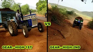 Tough Challenge Swaraj 744 XT vs New Holland 3630 With Load Trolley | Tractor 50HP | #AATTractors